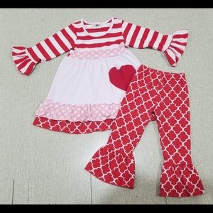 Girls Valentine’s Outfit